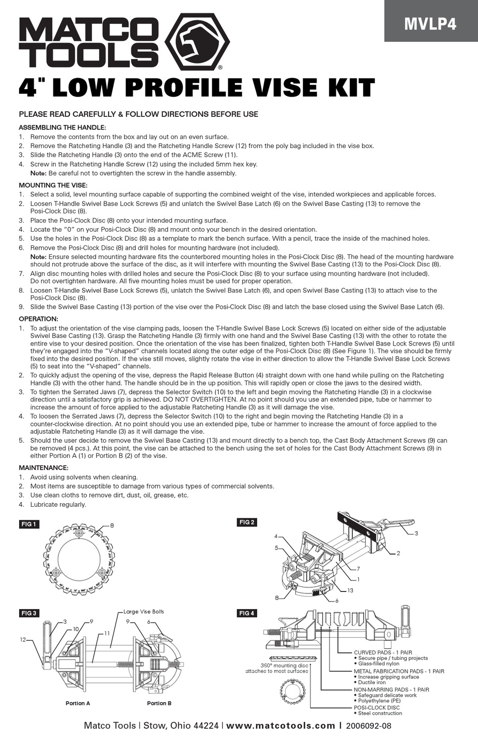 MATCO TOOLS MVLP4 QUICK START MANUAL Pdf Download ManualsLib