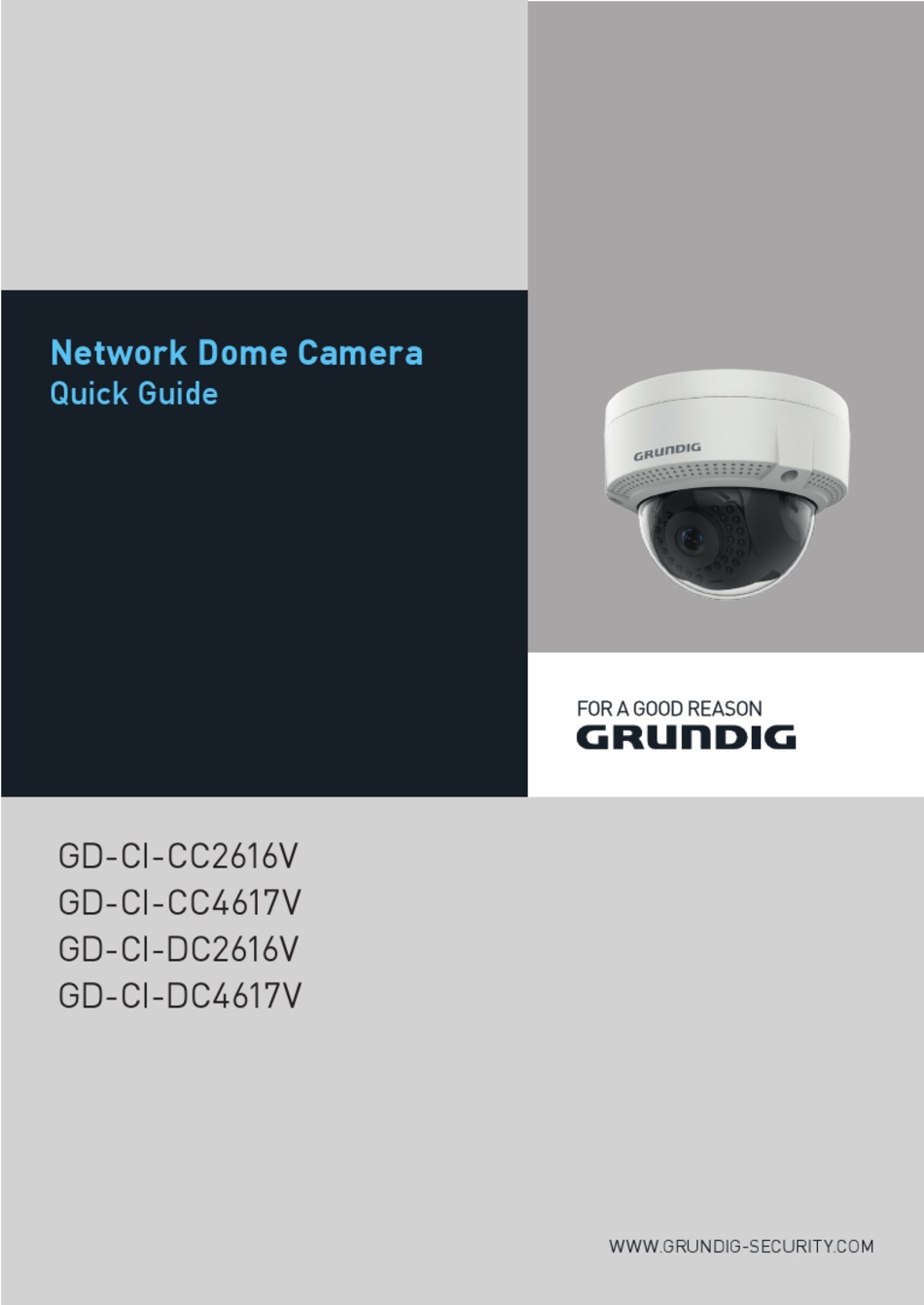 GRUNDIG GD-CI-CC2616V QUICK MANUAL Pdf Download | ManualsLib