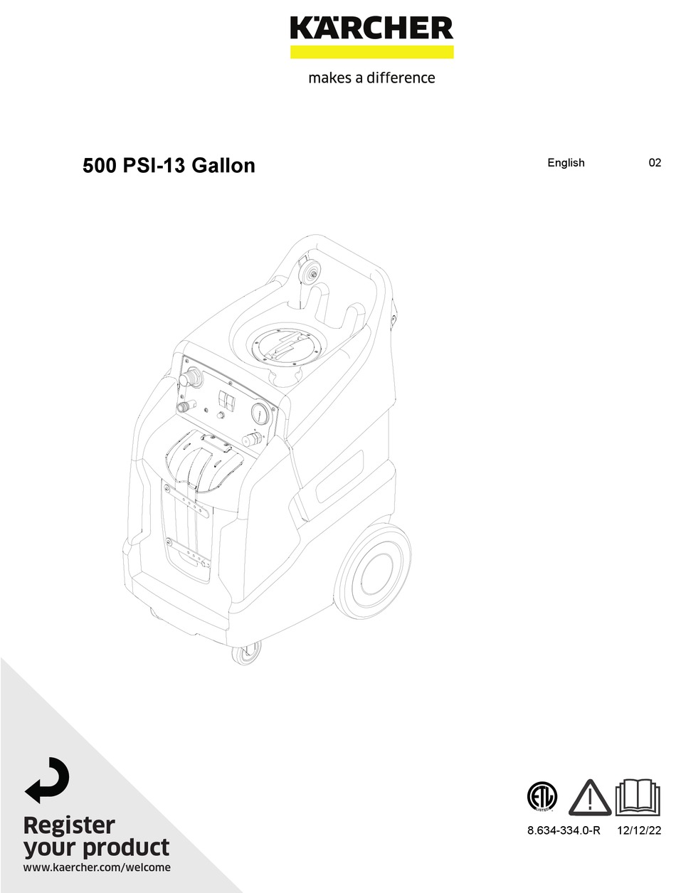 K RCHER 500 PSI 13 GALLON MANUAL Pdf Download ManualsLib k-rcher-500-psi-13-gallon-manual-pdf-download-manualslib