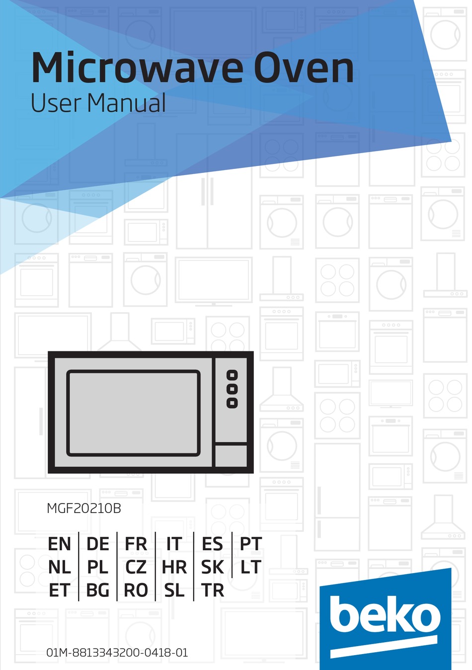 BEKO 01M-8813343200-0418-01 USER MANUAL Pdf Download | ManualsLib