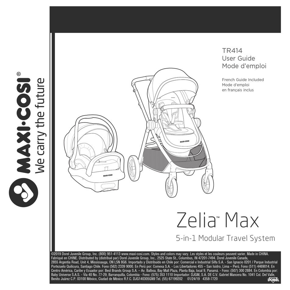MAXICOSI ZELIA MAX TR414 USER MANUAL Pdf Download ManualsLib