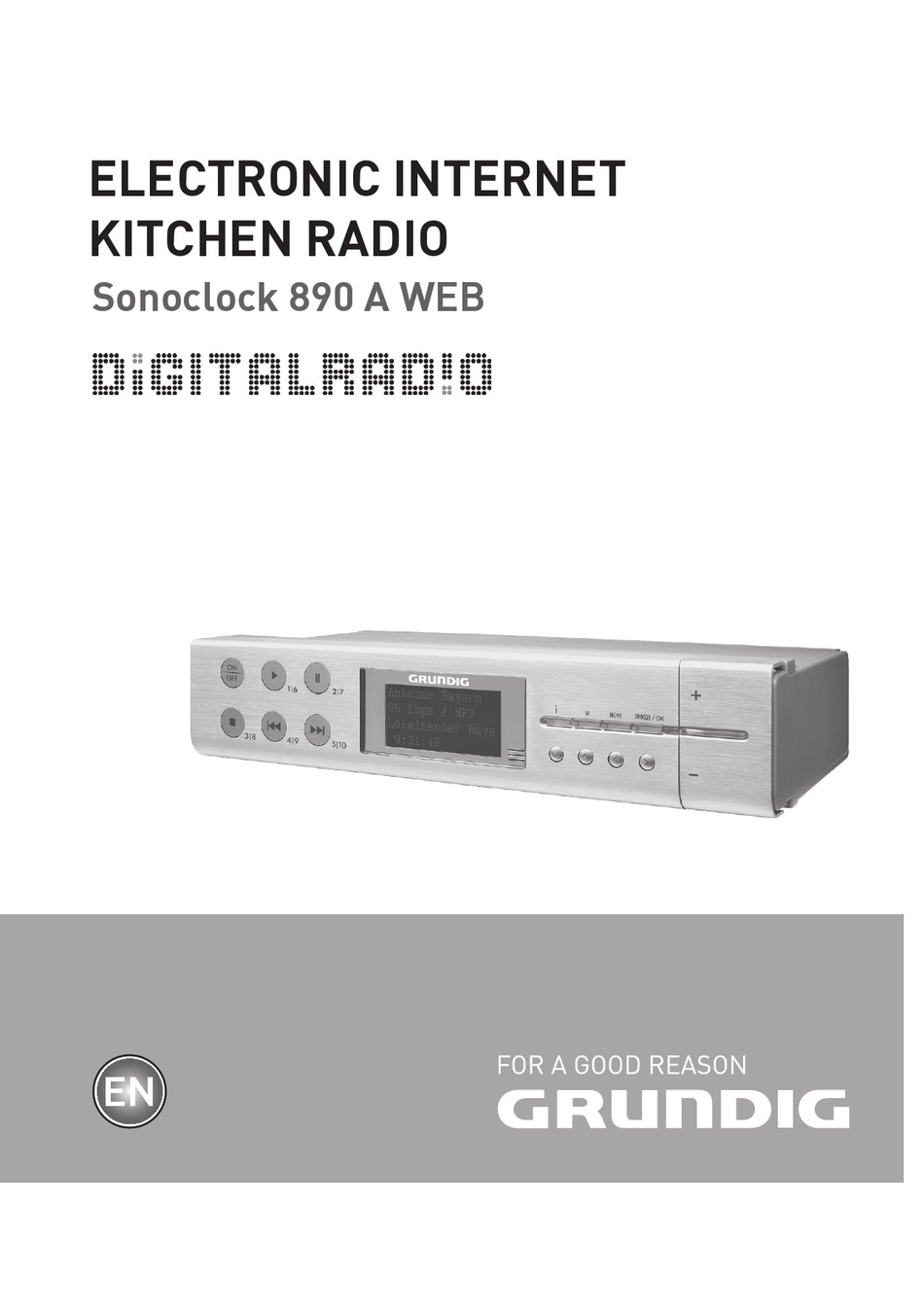 GRUNDIG SONOCLOCK 890 A WEB MANUAL Pdf Download ManualsLib