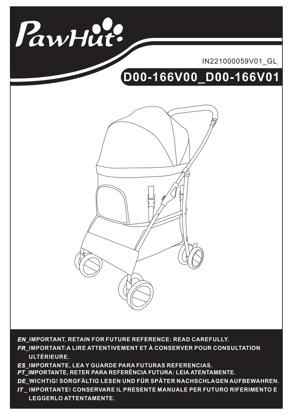 PAWHUT D00166V00 MANUAL Pdf Download ManualsLib