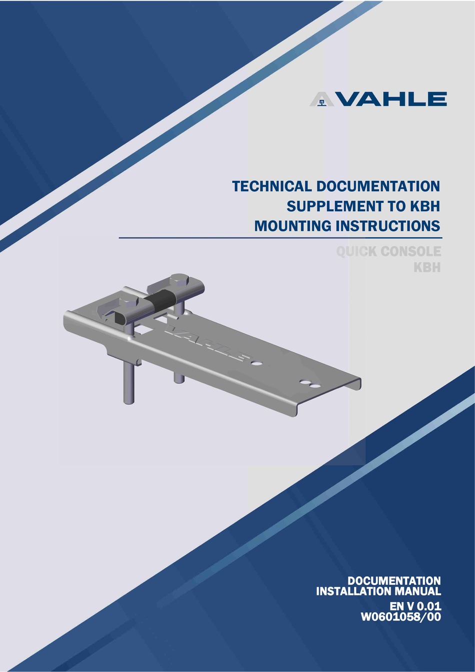 VAHLE KBH QUICK START MANUAL Pdf Download | ManualsLib