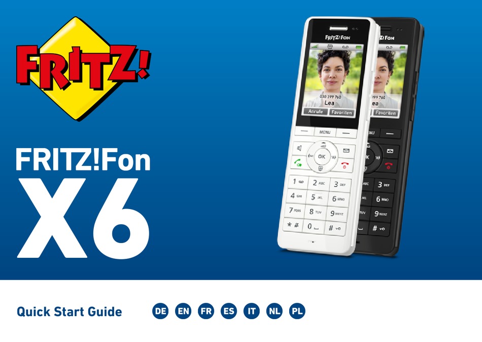 FRITZ! X6 QUICK START MANUAL Pdf Download ManualsLib