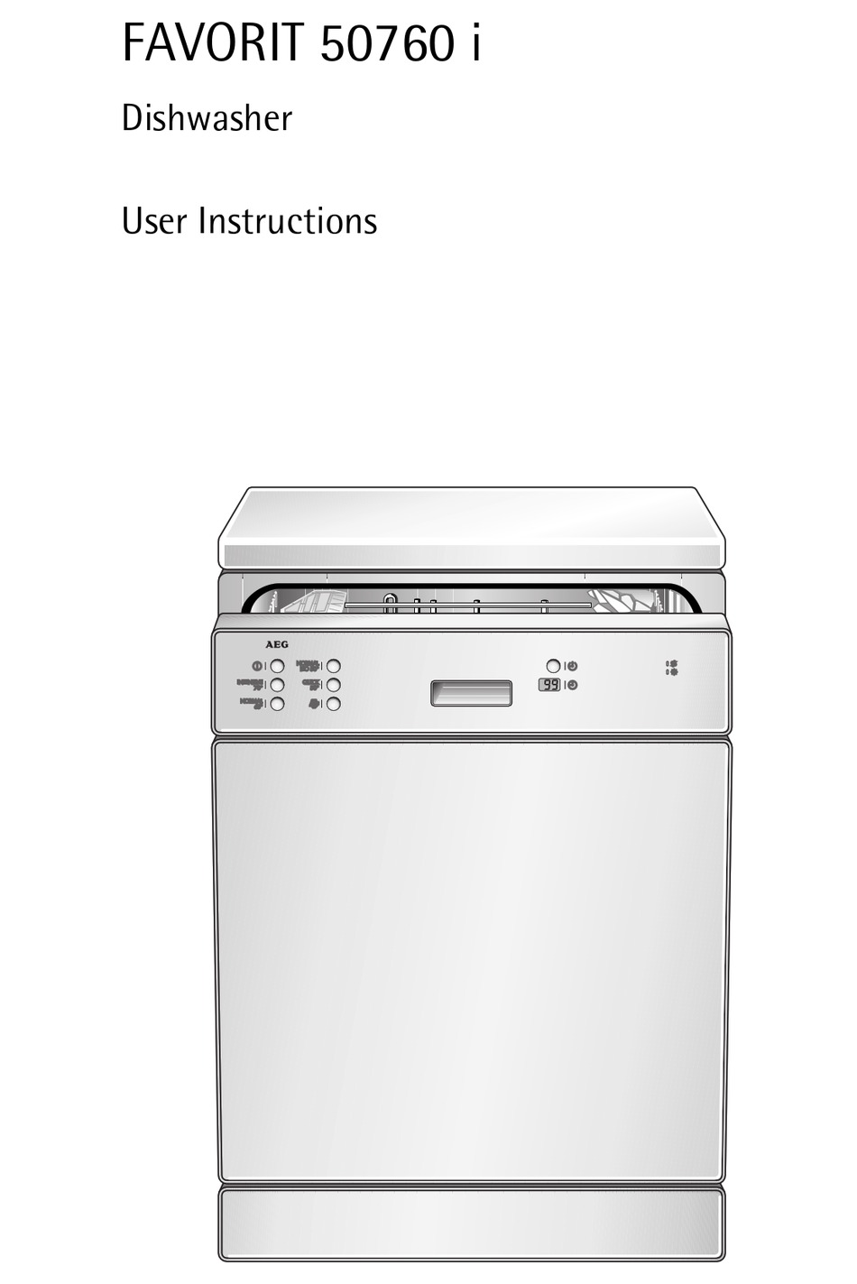 AEG FAVORIT F50760IM USER INSTRUCTIONS Pdf Download ManualsLib