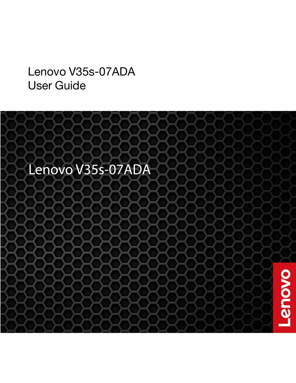 LENOVO DA07S35V USER MANUAL Pdf Download ManualsLib