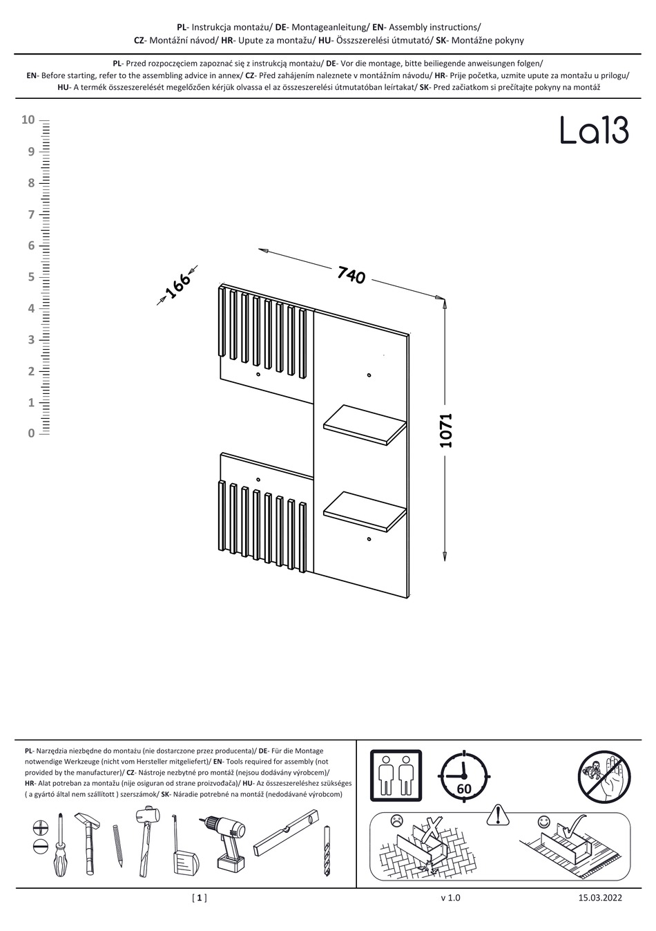 ARTHAUSS FURNITURE LA13 ASSEMBLY INSTRUCTIONS Pdf Download ManualsLib
