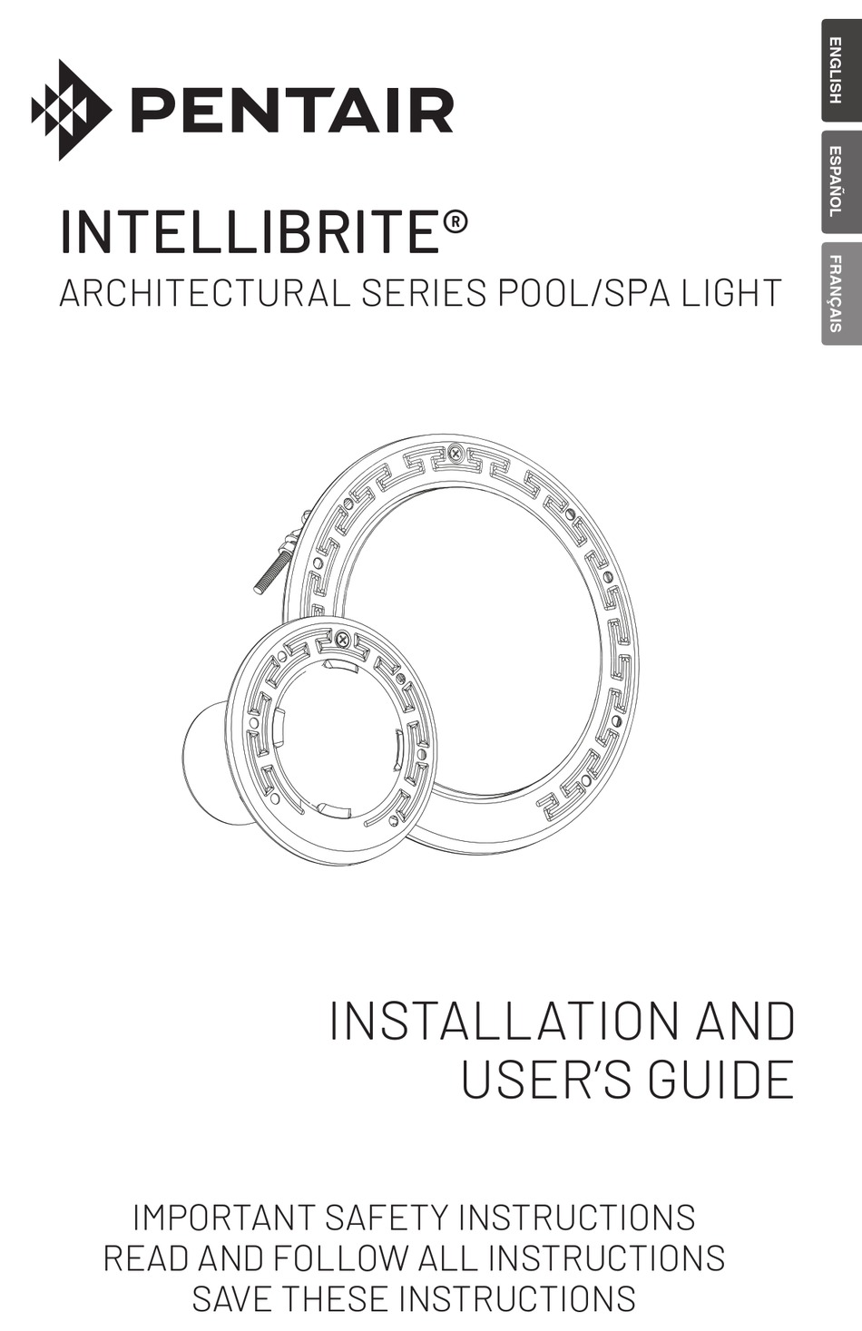 PENTAIR ARCHITECTURAL SERIES INSTALLATION AND USER MANUAL Pdf Download