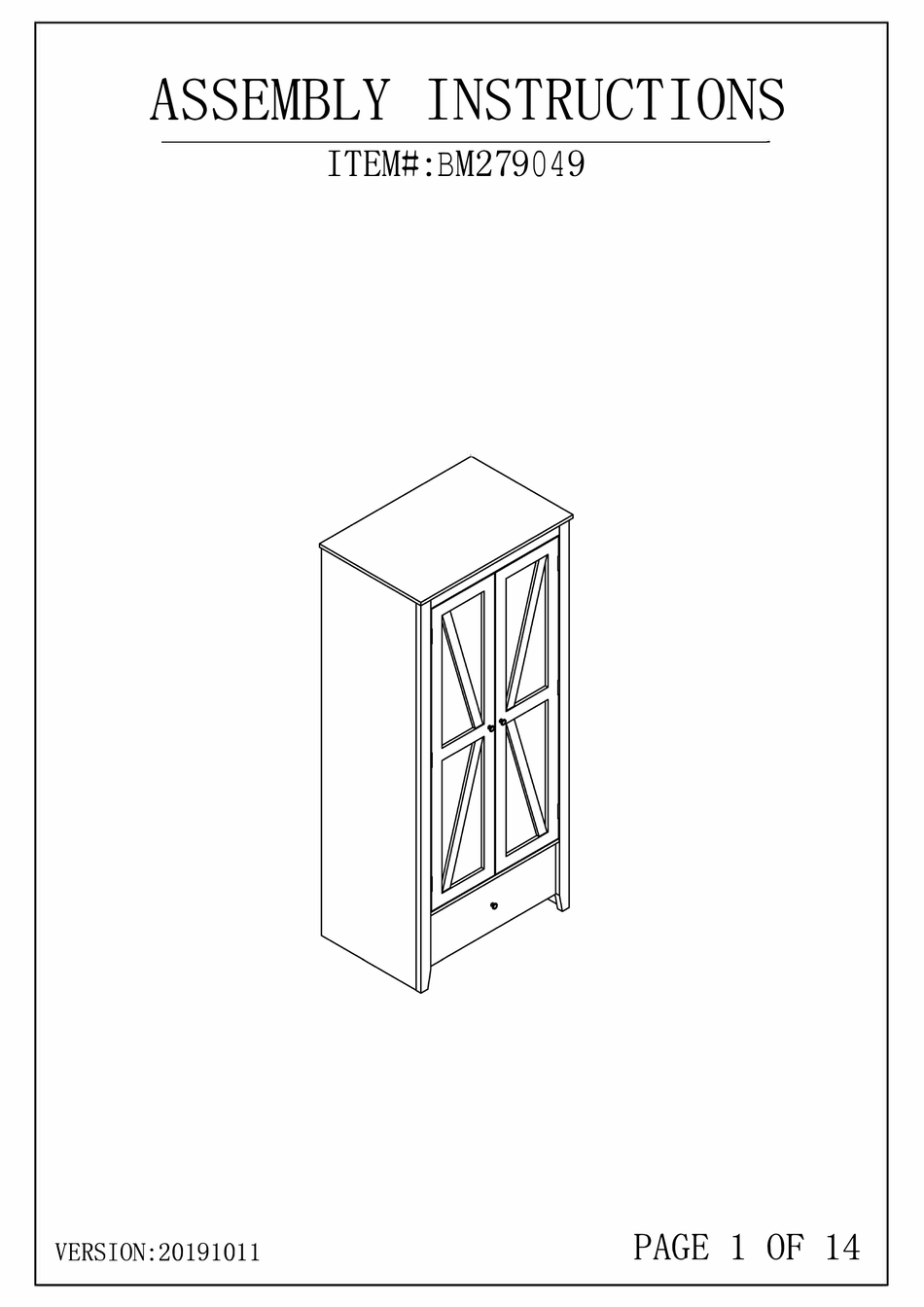 LOWES BM279049 ASSEMBLY INSTRUCTIONS MANUAL Pdf Download ManualsLib