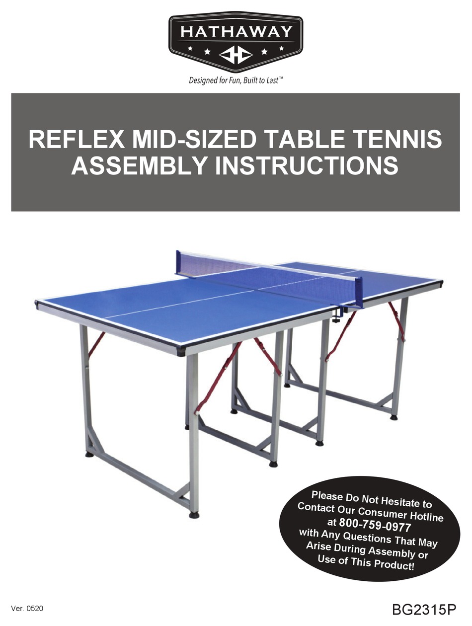 HATHAWAY BG2315P ASSEMBLY INSTRUCTIONS MANUAL Pdf Download ManualsLib