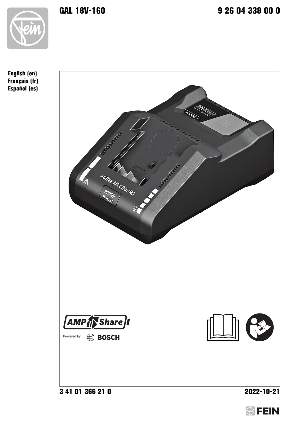 BOSCH GAL 18V160 MANUAL Pdf Download ManualsLib