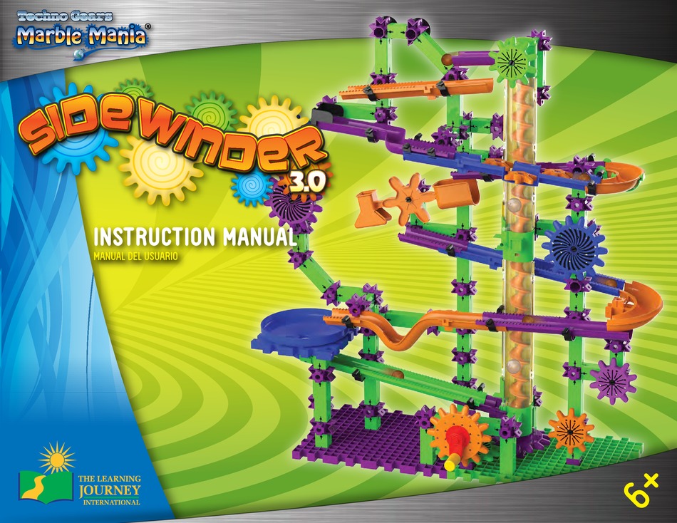 THE LEARNING JOURNEY TECHNO GEARS MARBLE MANIA SIDEWINDER 3.0 ...