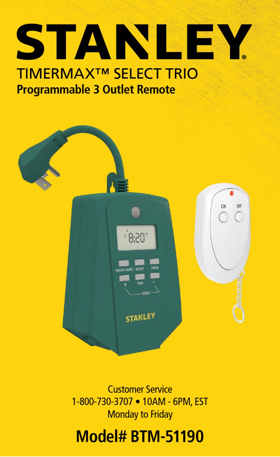 STANLEY BTM51190 MANUAL Pdf Download ManualsLib
