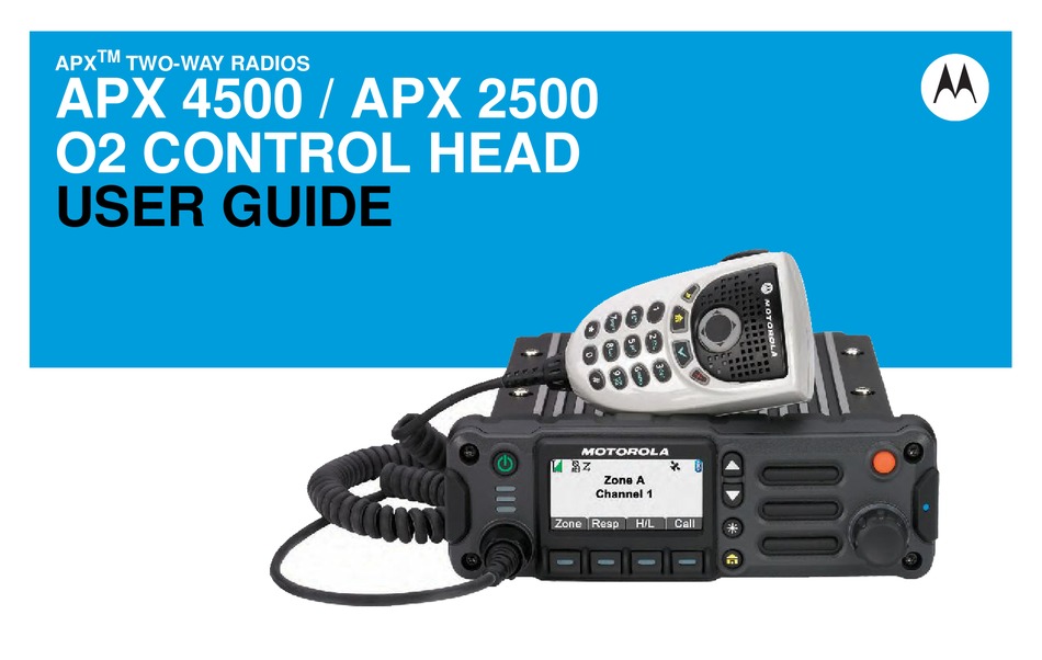MOTOROLA APX 4500 USER MANUAL Pdf Download ManualsLib