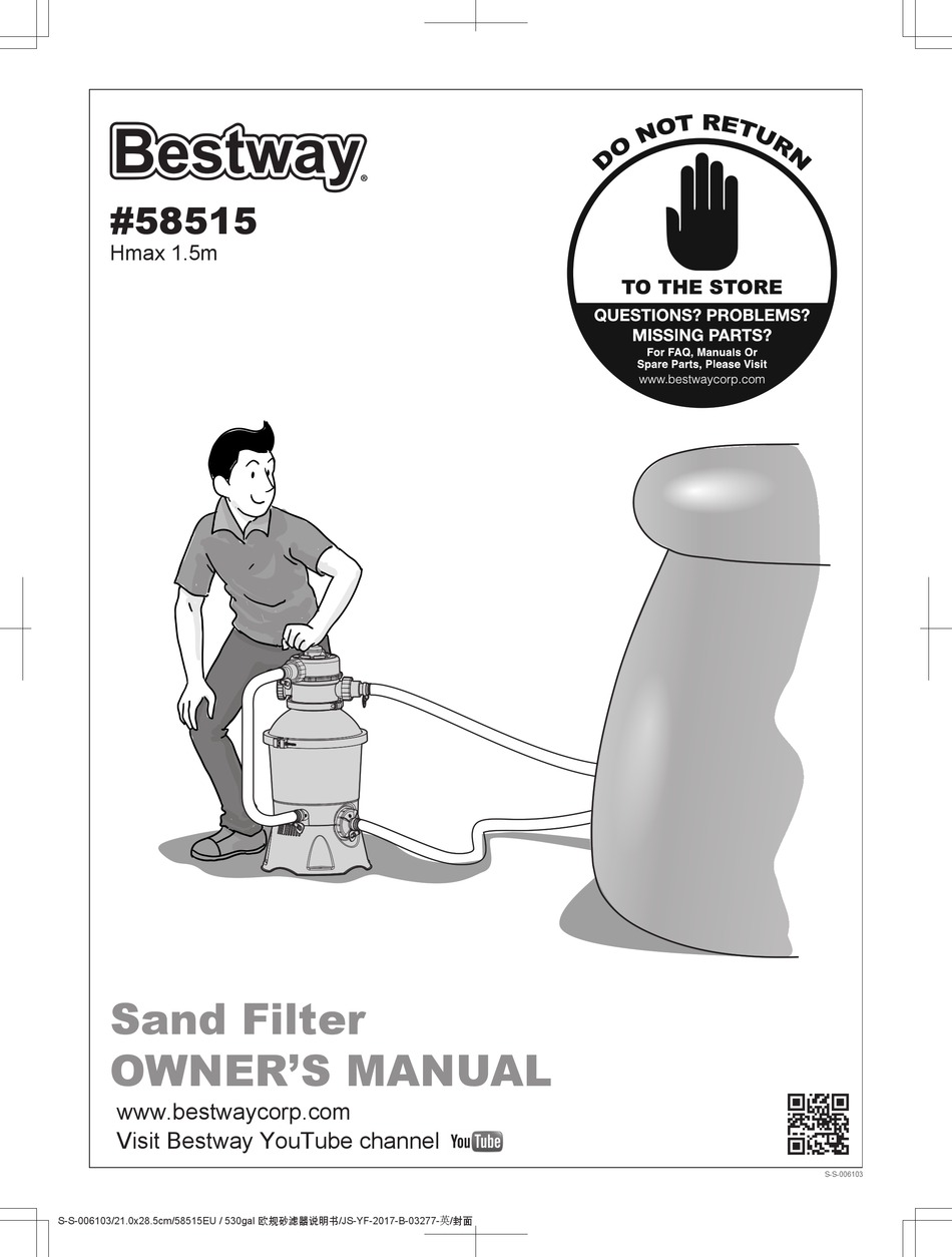 BESTWAY 58515 OWNER'S MANUAL Pdf Download | ManualsLib