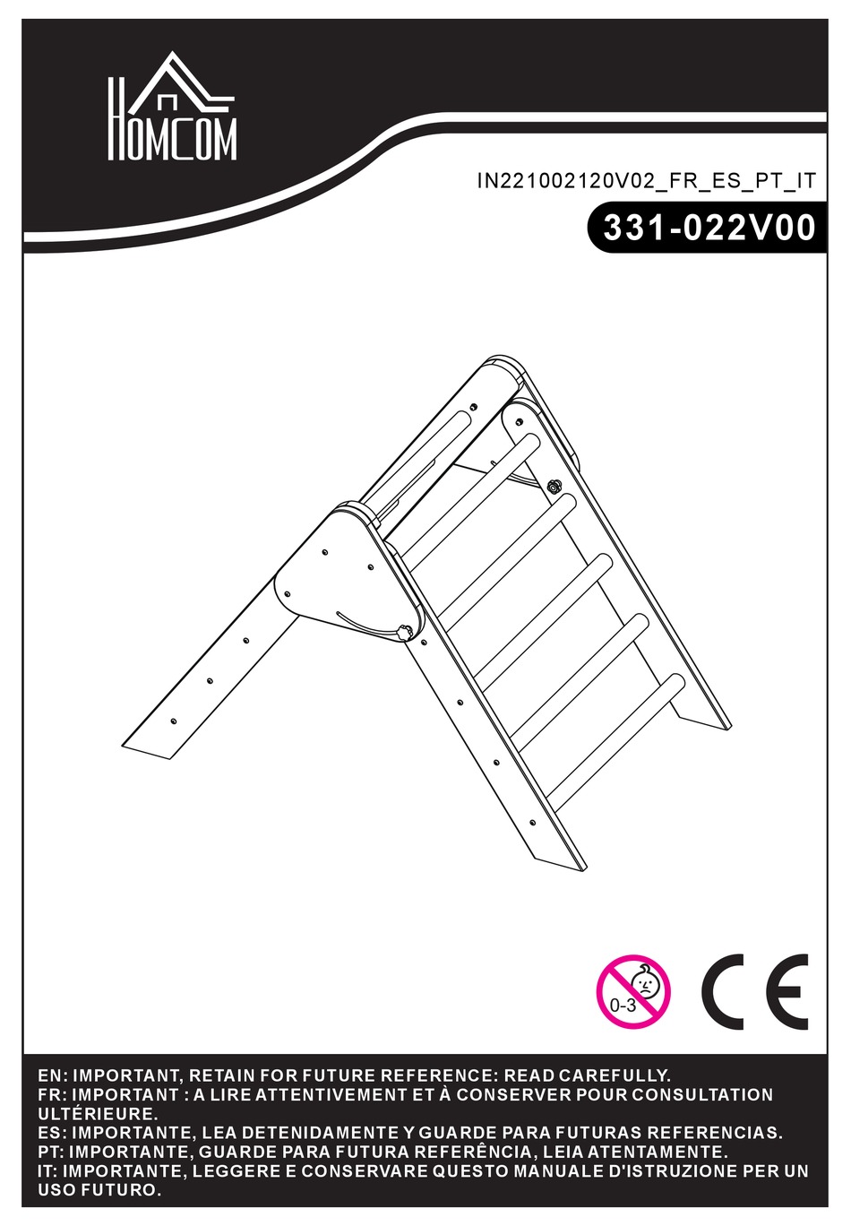 HOMCOM 331-022V00 MANUAL Pdf Download | ManualsLib