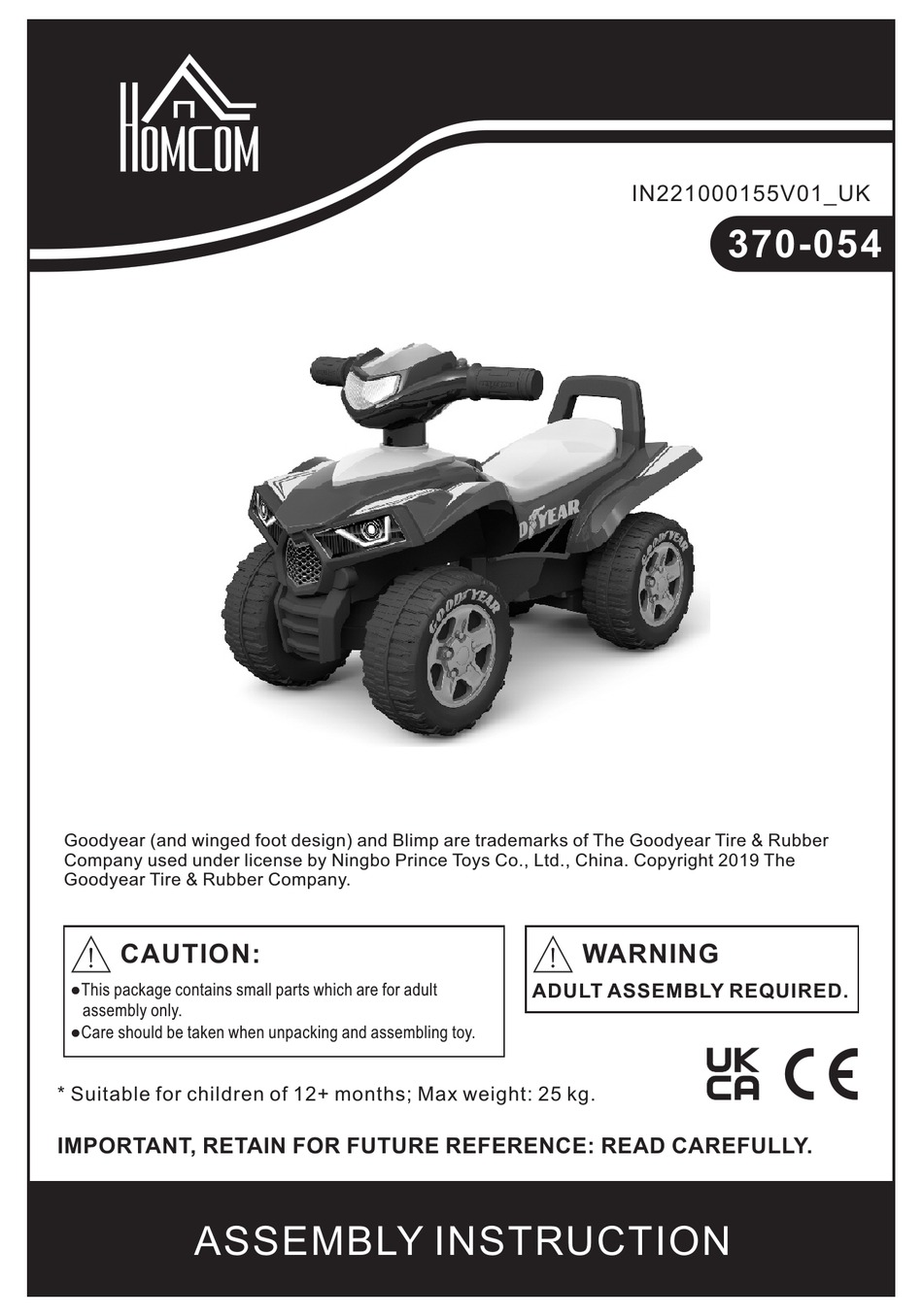 370054 ASSEMBLY INSTRUCTION MANUAL Pdf Download ManualsLib