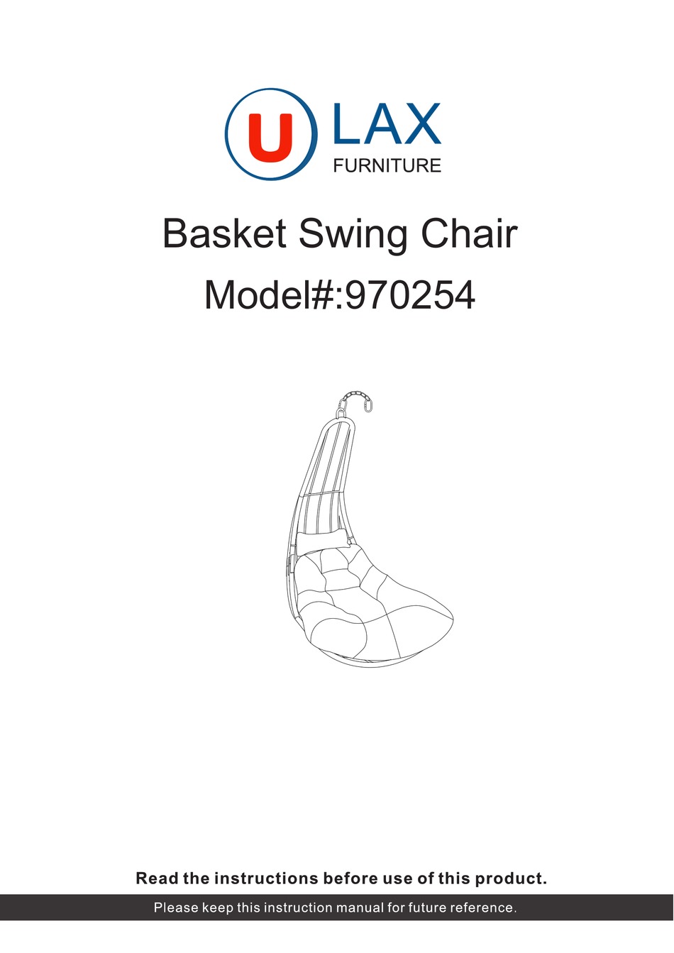 ULAX FURNITURE 970254 QUICK START MANUAL Pdf Download ManualsLib