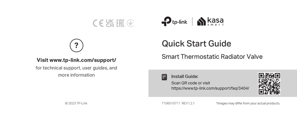 KE100 KIT, Kasa Smart Valvola Termostatica e Hub - Starter Kit