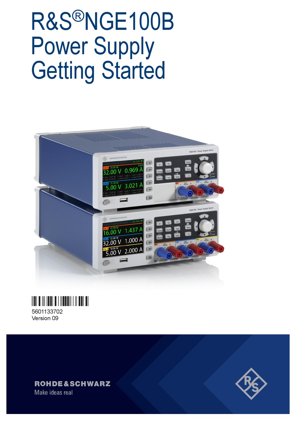 ROHDE & SCHWARZ R&S NGE100B GETTING STARTED Pdf Download | ManualsLib