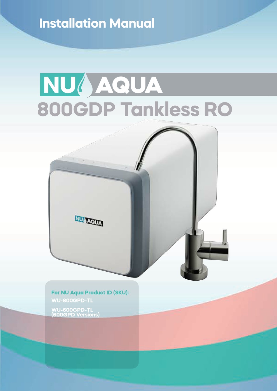 NU AQUA EFFICIENCY SERIES INSTALLATION MANUAL Pdf Download ManualsLib