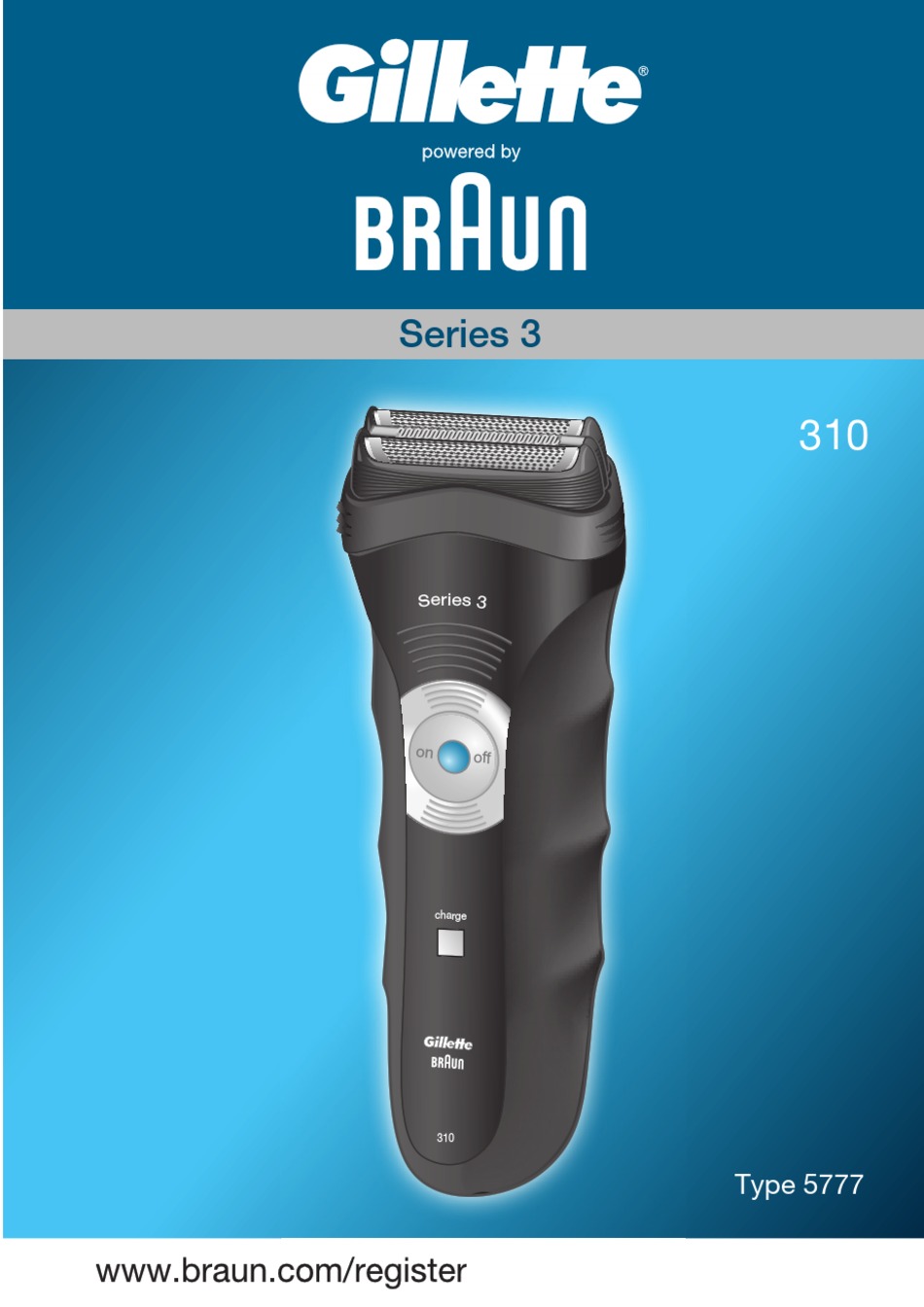 Braun Gillette Series Manual Pdf Download Manualslib