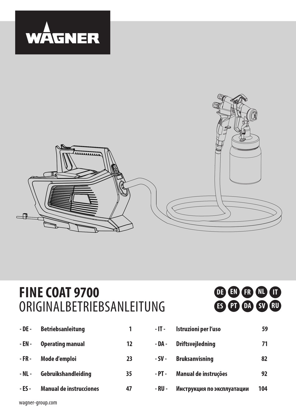 Wagner Fine Coat Paint Sprayer Lee Real Estate Auction Service