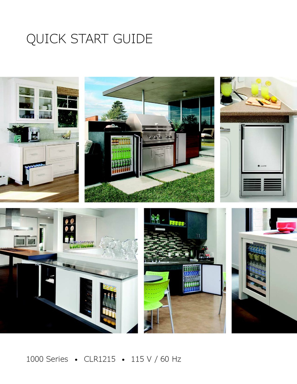 ULINE UCLR1215S40B QUICK START MANUAL Pdf Download ManualsLib