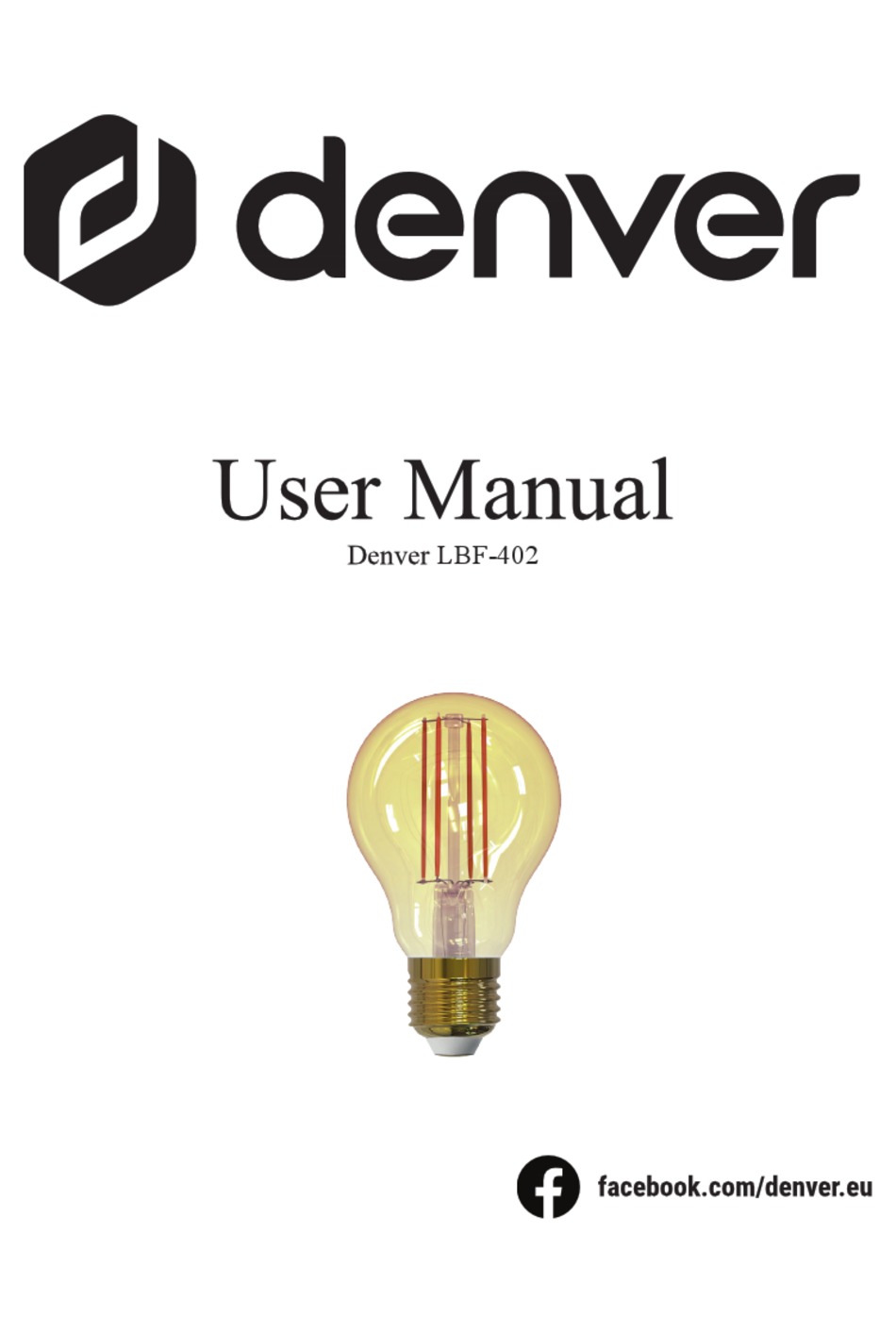 DENVER LBF402 USER MANUAL Pdf Download ManualsLib