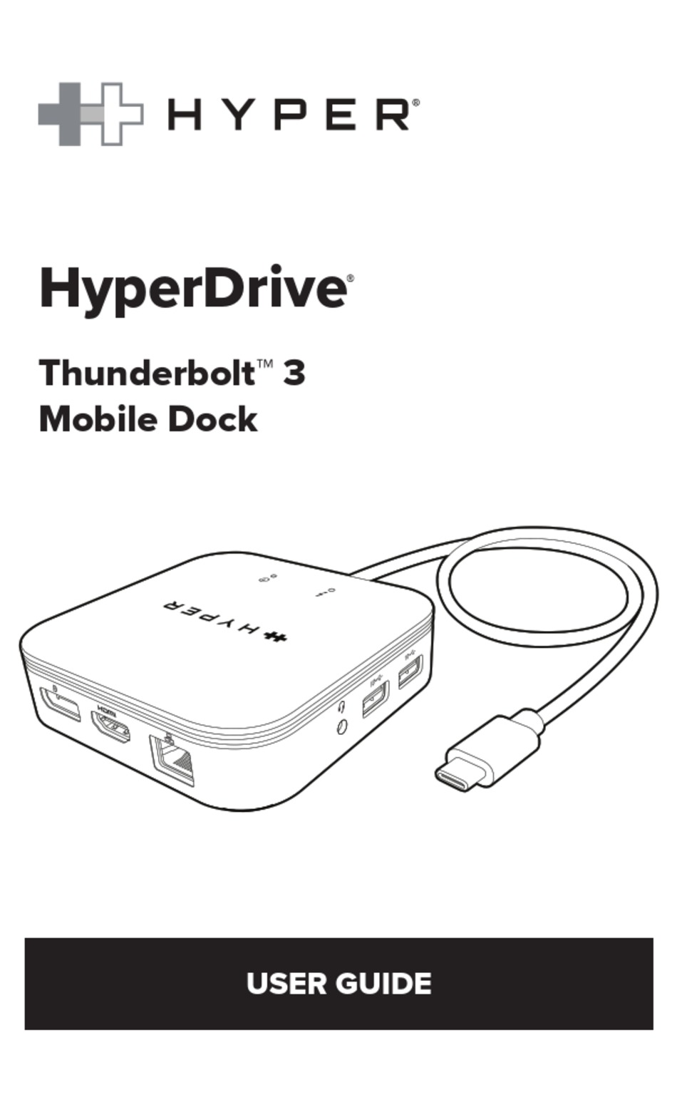 HYPER HYPERDRIVE THUNDERBOLT 3 USER MANUAL Pdf Download | ManualsLib