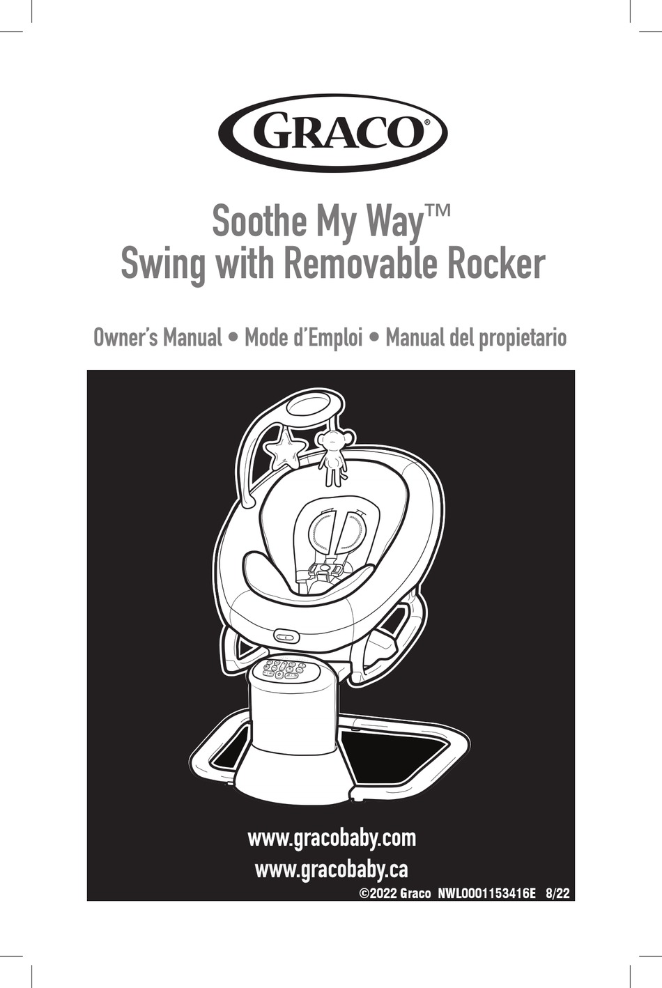 GRACO SOOTHE MY WAY OWNER