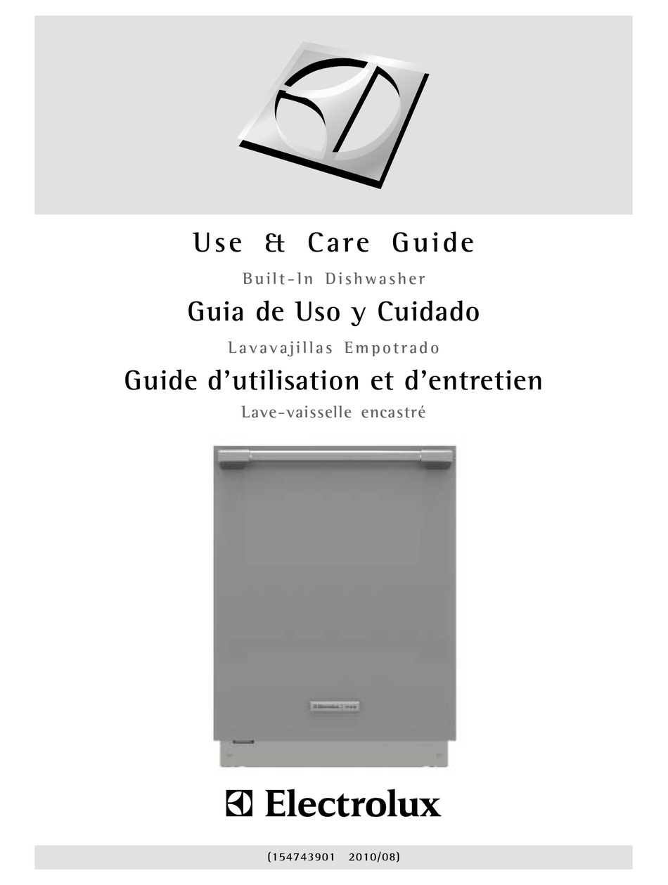 ELECTROLUX EDW7505HPS0A USE & CARE MANUAL Pdf Download ManualsLib