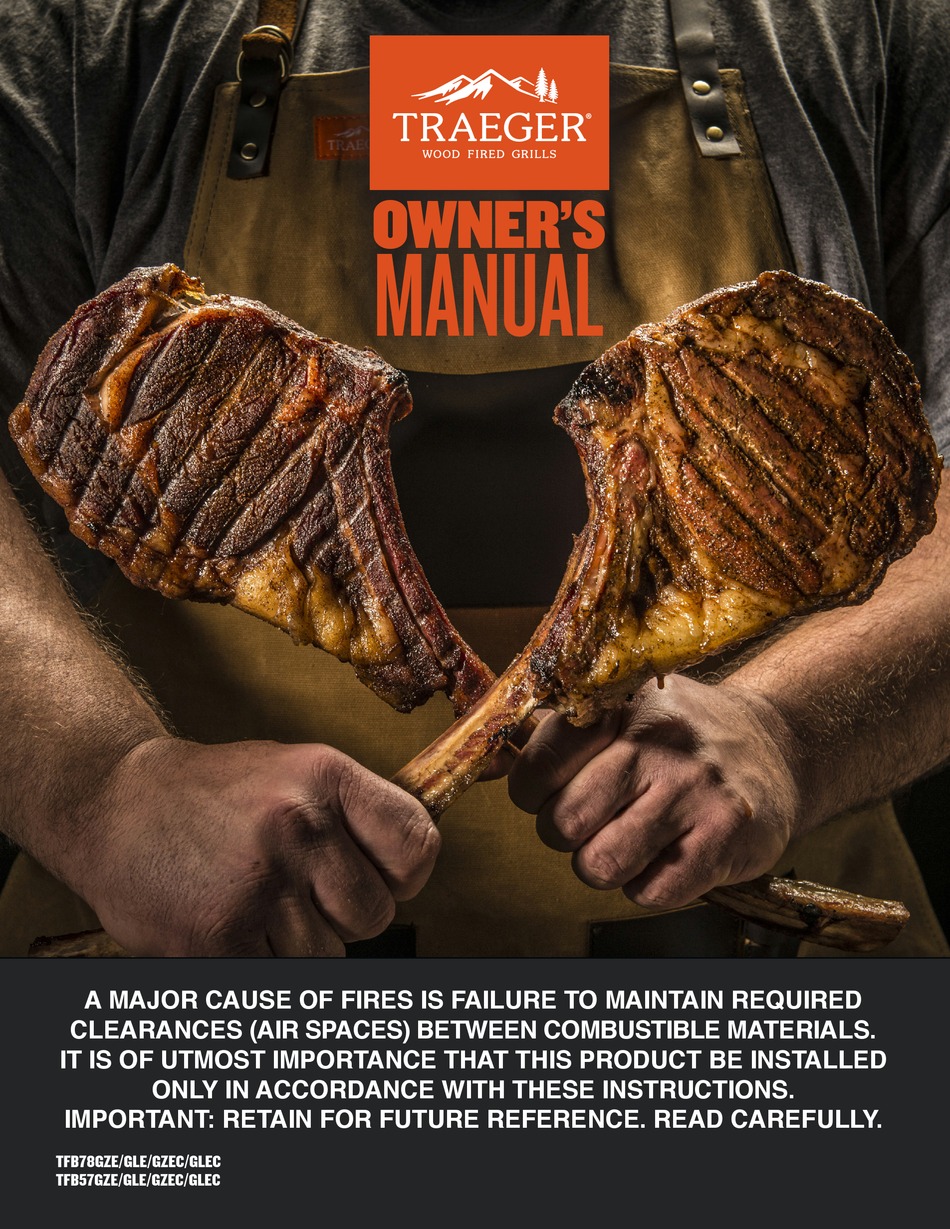 TRAEGER TFB78GZE OWNER'S MANUAL Pdf Download | ManualsLib