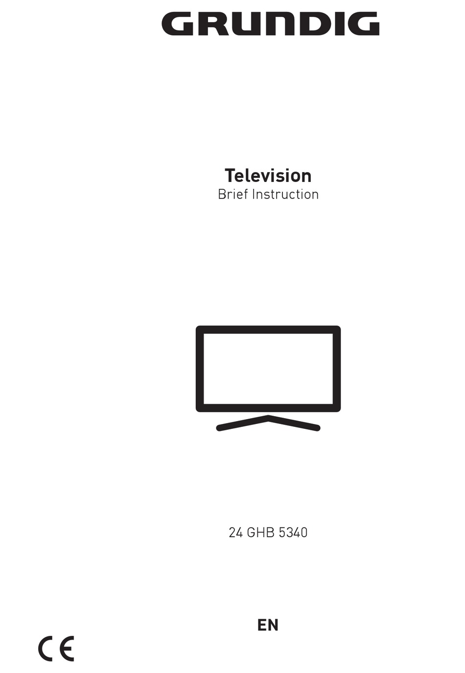GRUNDIG 24 GHB 5340 BRIEF INSTRUCTION Pdf Download | ManualsLib