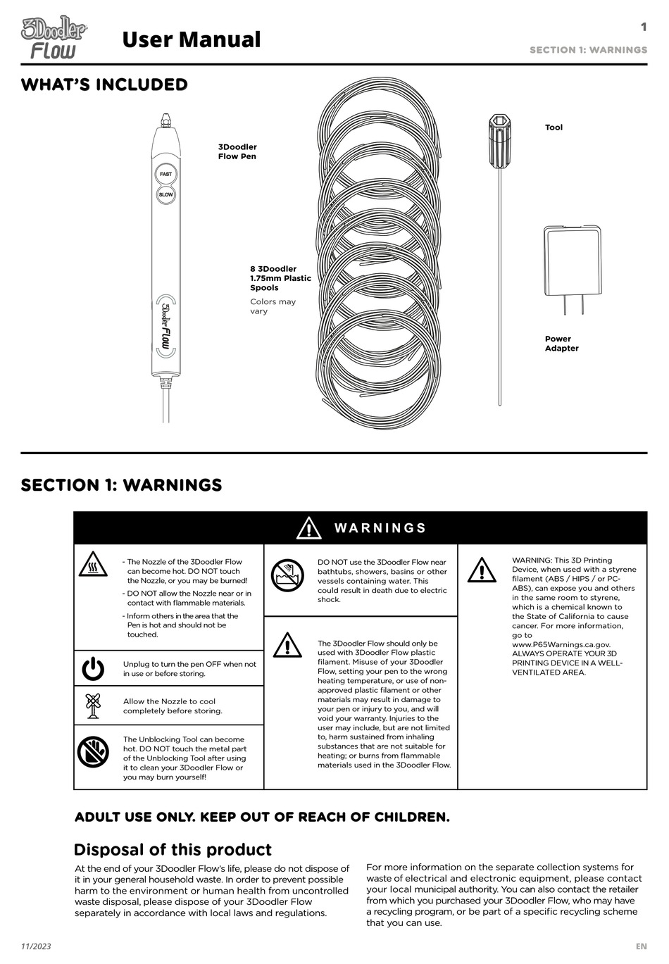 3DOODLER FLOW USER MANUAL Pdf Download ManualsLib 3doodler-whatwillyoucreate-3d-drawing-pen-3d-doodle-pen-3d-pen