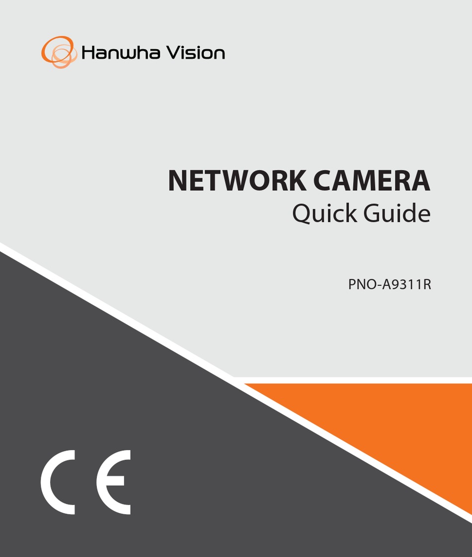 HANWHA VISION PNO-A9311R QUICK MANUAL Pdf Download | ManualsLib