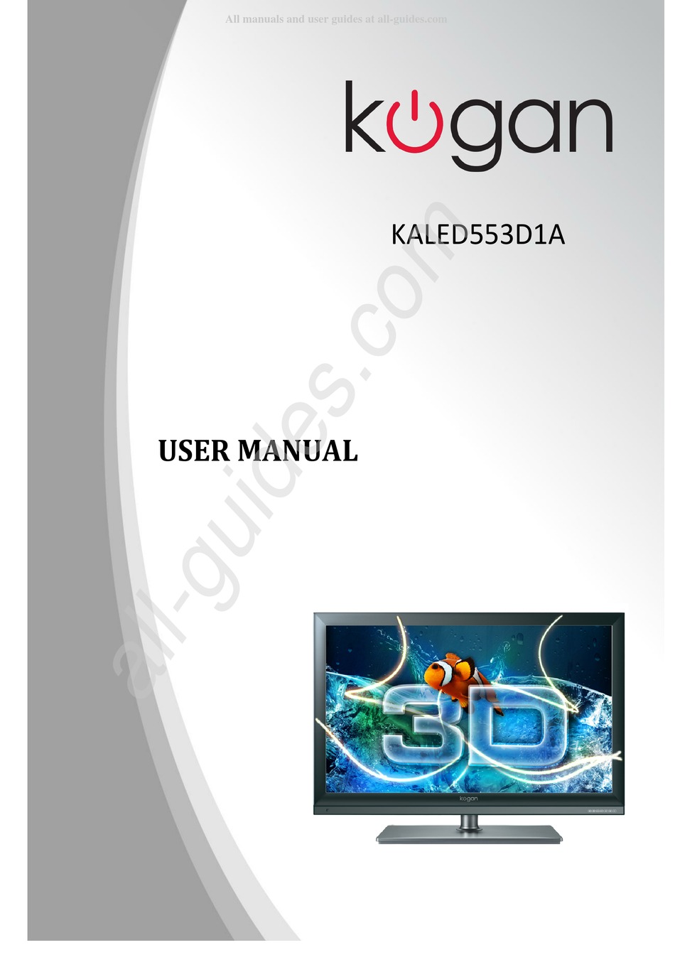 KOGAN KALED553D1A USER MANUAL Pdf Download ManualsLib