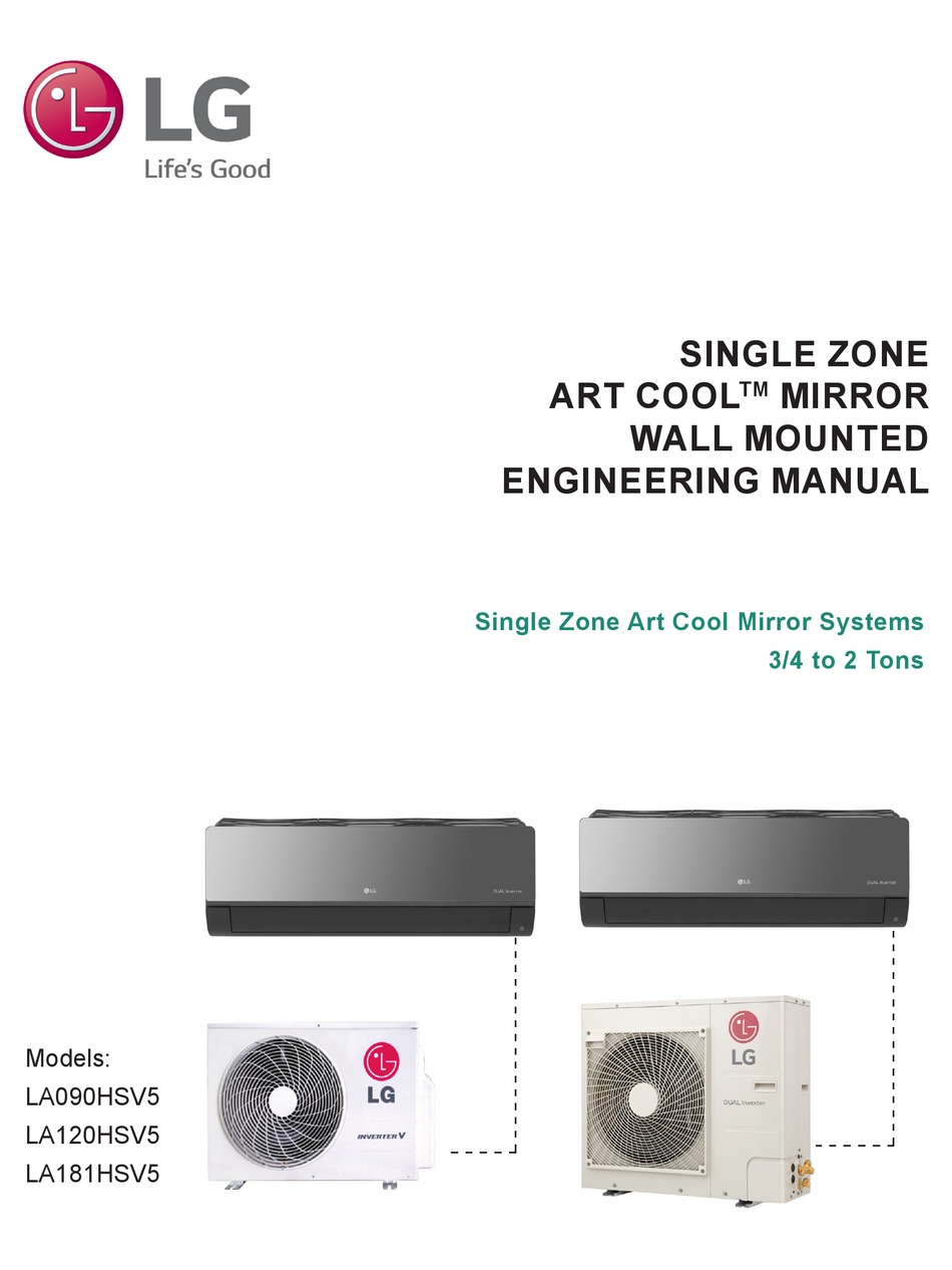 LG ART COOL LA181HSV5 ENGINEERING MANUAL Pdf Download ManualsLib