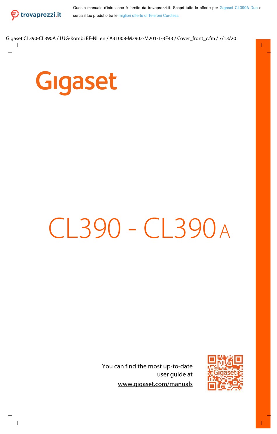 Gigaset CL390 Duo cordless phone - Gigaset - Phones