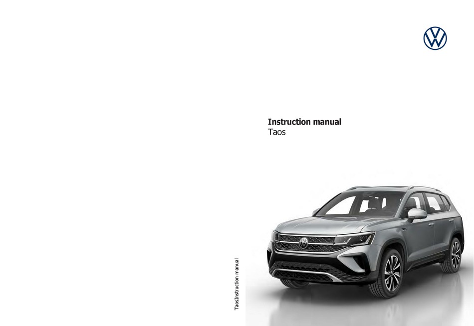 VOLKSWAGEN TAOS 2021 INSTRUCTION MANUAL Pdf Download ManualsLib