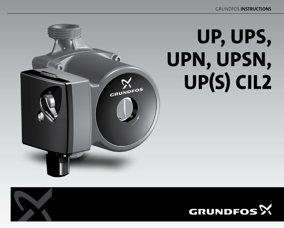 GRUNDFOS UP INSTRUCTIONS MANUAL Pdf Download ManualsLib