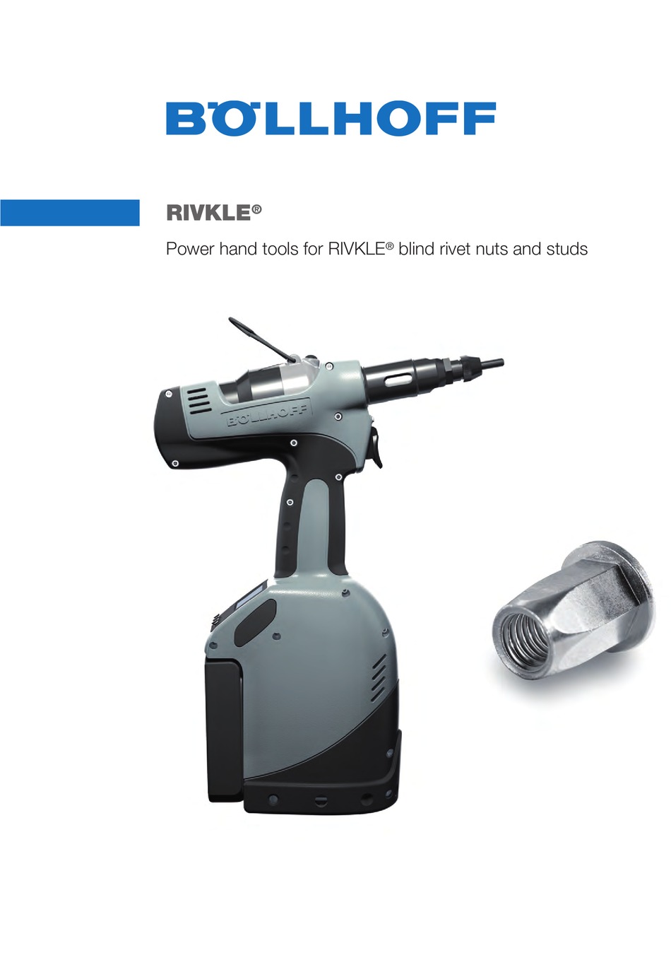 BOLLHOFF RIVKLE P2005 MANUAL Pdf Download ManualsLib