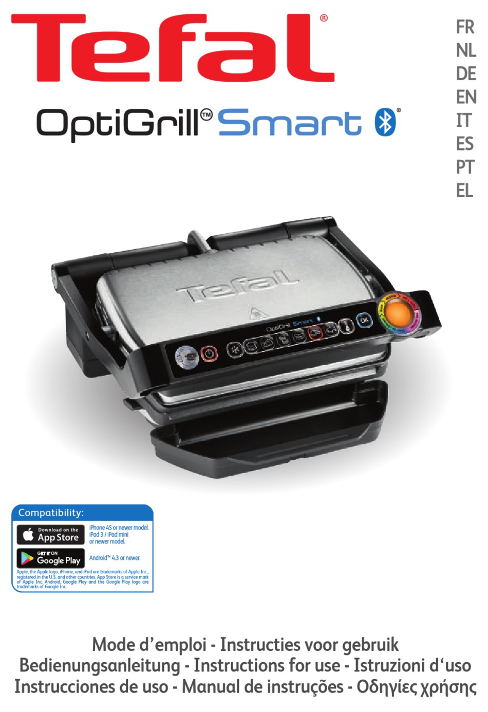 TEFAL OPTIGRILL GC730D12 INSTRUCTIONS FOR USE MANUAL Pdf Download