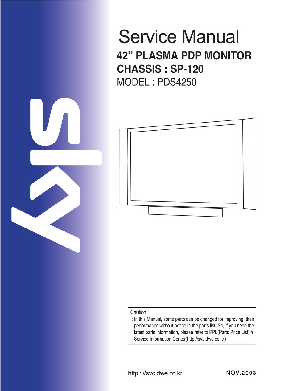 SKY PDS2950 SERVICE MANUAL Pdf Download | ManualsLib