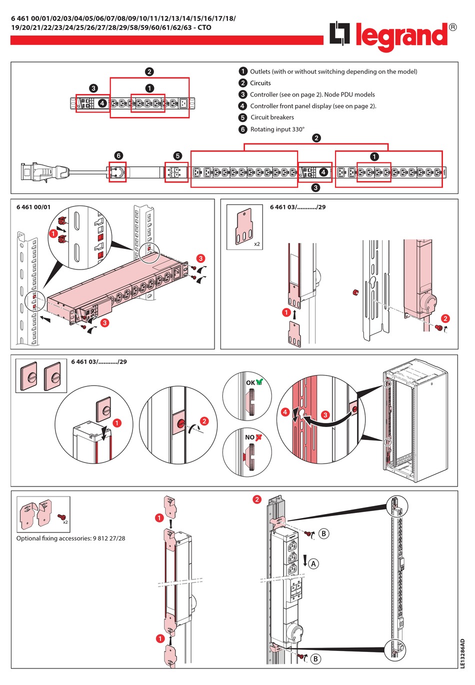 LEGRAND 6 461 00CTO MANUAL Pdf Download ManualsLib