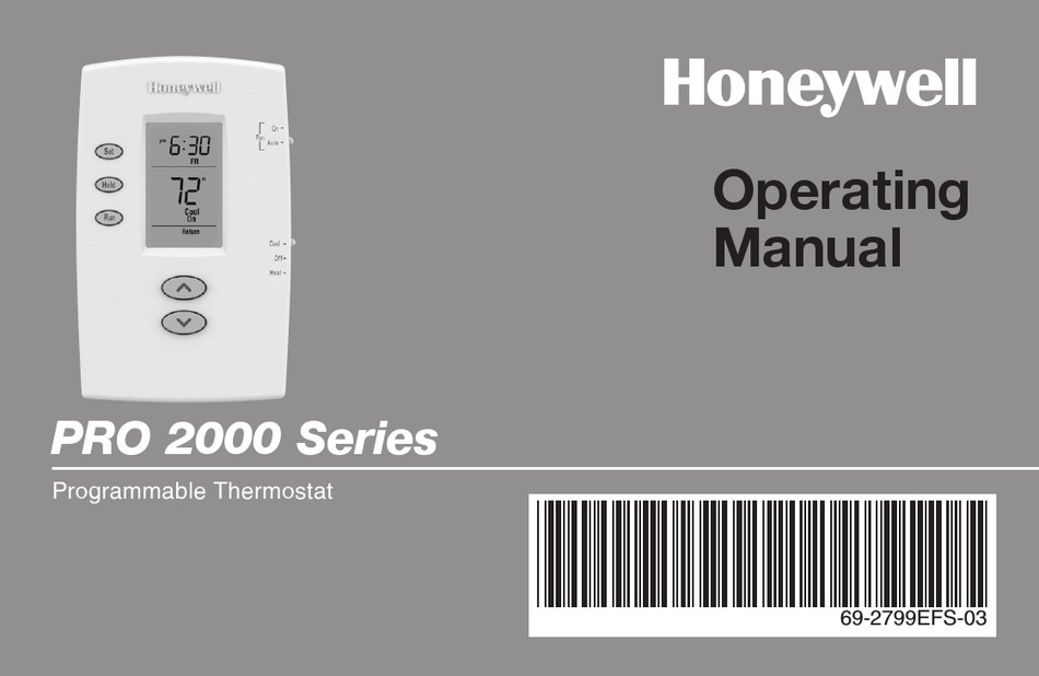 HONEYWELL TH2110DV1008/U OPERATING MANUAL Pdf Download | ManualsLib