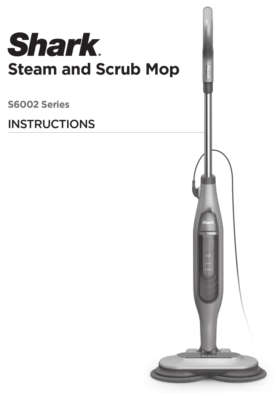 SHARK S6002 SERIES INSTRUCTIONS MANUAL Pdf Download ManualsLib