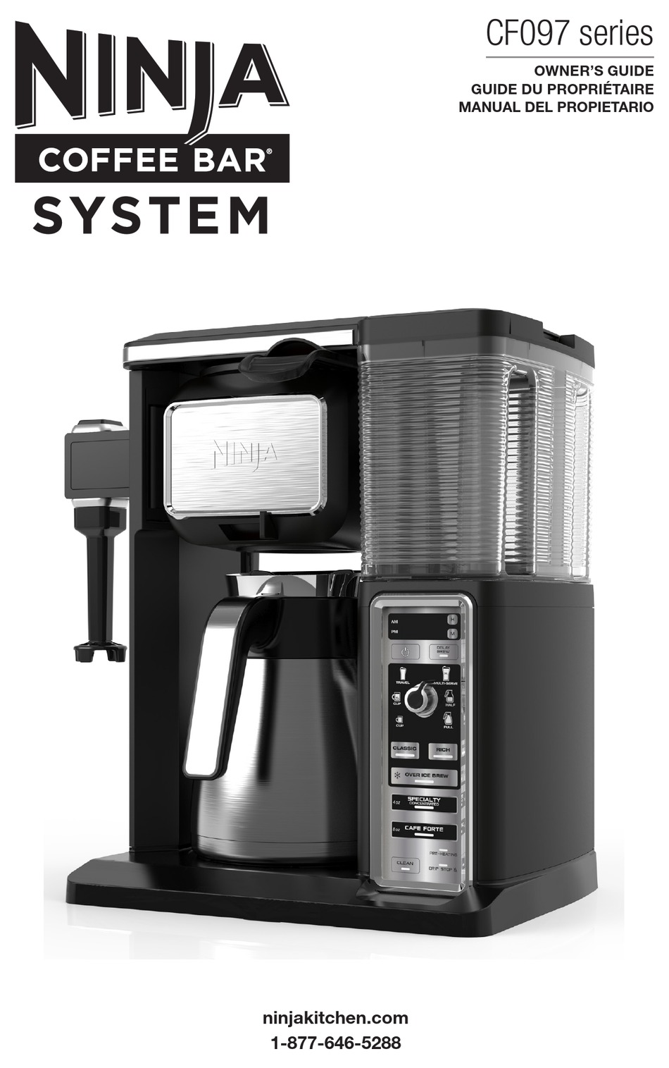 NINJA COFFEE BAR CF095 SERIES OWNER