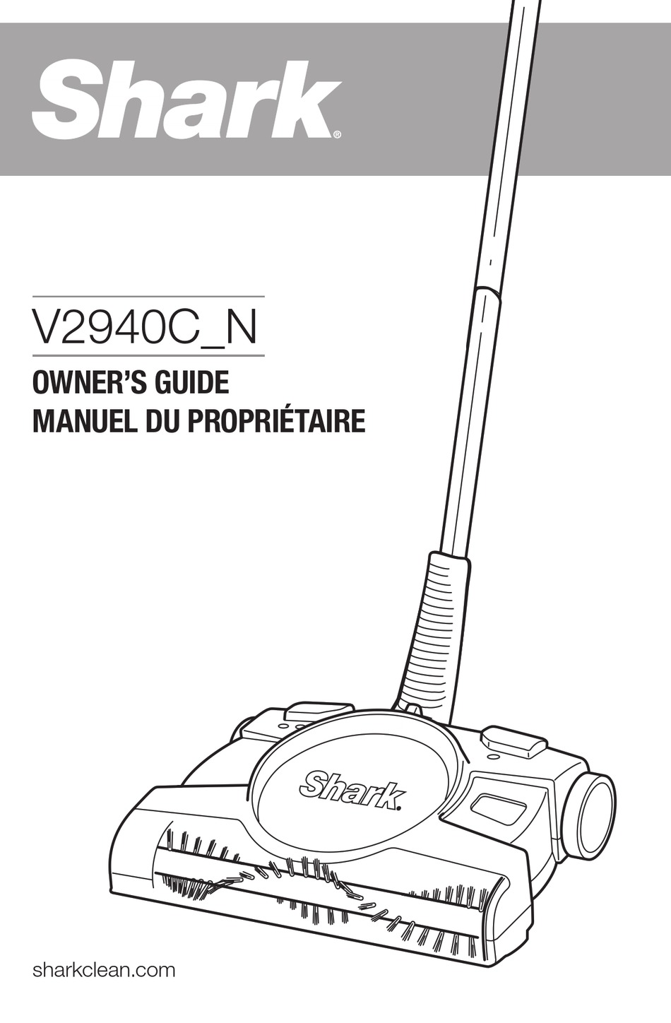 SHARK V2940C N OWNER'S MANUAL Pdf Download ManualsLib